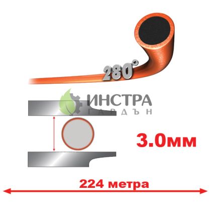 КОРДА D3.0ММ Х 224М TECHNI 280° (КРЪГЛА) - 545824