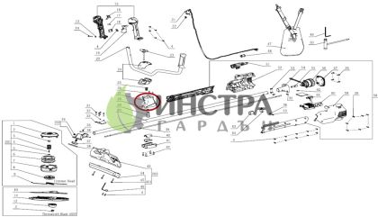 ДОЛНА ОПОРА ЗА BCX3800E - 3422163001