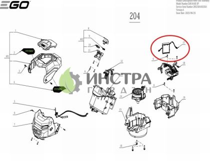 КОНТРОЛНА ПЛАТКА САМОХОД  LM1910E-SP - 2832670001