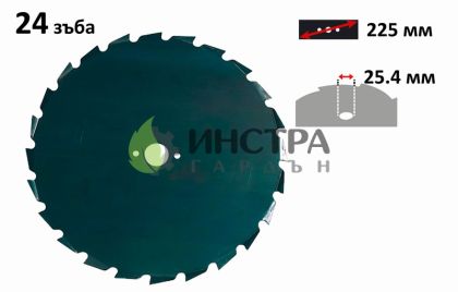 ДИСК ``EIA`` 24Tx225x25.4MM - 110977