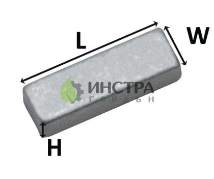 ШПОНКА 6X6X20  , RUGGERINI, 2210036 - 2210036