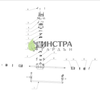 САМОХОД КОМПЛЕКТ ЗА LM2014E-SP - 2824283001