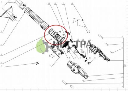 ВЪЗДУХОВОД К-Т LB6700E - 2827049003