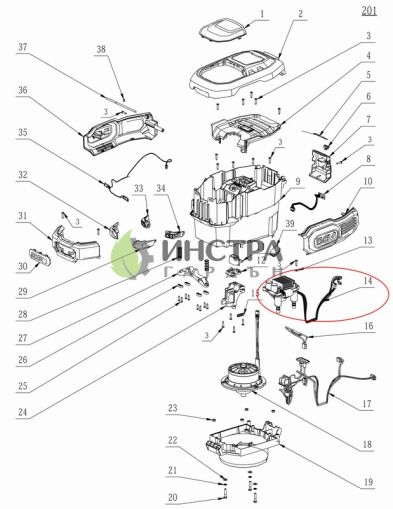 КОНТРОЛНА ПЛАТКА PCBA LM2120E-SP - 2830176001