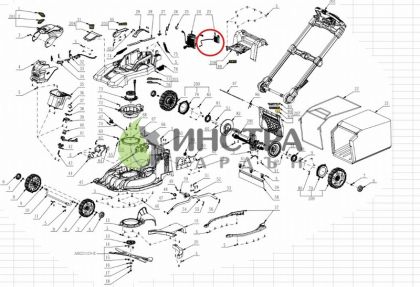 КОНТРОЛНА ПЛАТКА САМОХОД PCBA LM2230E-SP - 2832289001