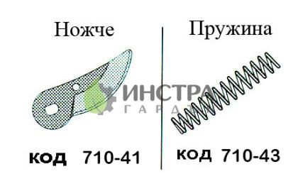 НОЖЧЕ РЕЗЕРВНО ЗА НОЖИЦА 342 - 41