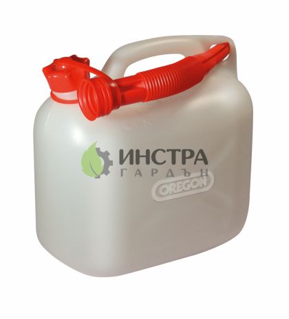 ТУБА ЗА БЕНЗИН 5L (БЯЛА) - O42-972