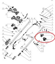 МУФА ЗА РЕГУЛИРАНЕ (ЛЯВА) НА РЪКОХВАТКА LM2024E-SP/LM2122E-SP - 2824427001