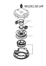 АДАПТОР ЗА КОРДОВА ГЛАВА M12X1.5 LHF STIHL - K00401052