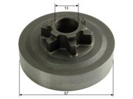 ВОДЕЩО КОЛЕЛО 3/8-6 (ХОБИ, БЕЗ ЛАГЕР) G2500, 25 КУБ.СМ - Y4801G2500