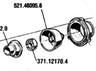 КОНУС ЗА СЪЕДИНИТЕЛЯ ЗА BCS735 521.48095 - 52148095