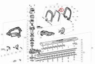 ПРЕДЕН КЛЮЧ В РЪКОХВАТКА ЗА  HT5100E/HT6500E + - 4870564001