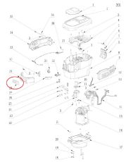 ЕМБЛЕМА EGO (ЗА КОСАЧКА) - 3321927001