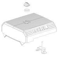 КАПАК ВЪЗДУШЕН ФИЛТЪР К-Т KOHLER CH18 - CH25, CH620 - CH740 - 24 743 06-S