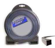 КОРДА D3.0ММ Х 44M (TITANIUM-КВАДРАТ) - CB039-T1