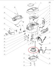 ЕЛЕКТРОМОТОР DC ЗА LM2024E-SP - 2730249001