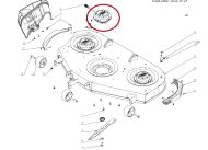 ДВИГАТЕЛ ЗА НОЖОВЕТЕ НА ZT5201E-L - 2730350001