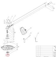ГАЙКА ЗА ФЛАНЕЦА НА ДИСКА BC3800E/BCA1200 (ЗА НОЖА НА ХРАСТОРЕЗ) - 5630292001