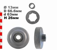 ВОДЕЩО КОЛЕЛО 325-7(С РИНГ) HQ141, HQ142 - 513447