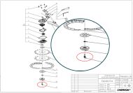БОЛТ И ШАЙБА ЗА ДИСКОВЕТЕ RTA2300/ RTX2300 - 5620705001
