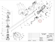 КОНТРОЛНА ПЛАТКА PCBA ST1300E  (ЗА ТРИМЕР С КОРДА) - 2830117001