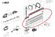 НОЖ КОМПЛЕКТ ЗА HT2600,  66СМ - 2829253001