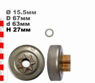 ВОДЕЩО КОЛЕЛО+ЛАГЕР 325-7(КАСЕТА) HQ40,45,49 - 106658-ITAL