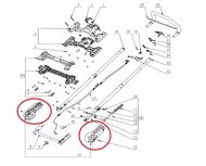 ДЕКОРАТИВНИ КАПАЦИ ПРИ ДРЪЖКАТА LM1700 / LM1900E - 3900177001