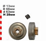 ВОДЕЩО КОЛЕЛО+ЛАГЕР 3/8-6 (ХОБИ) PA351, PL2250 - 106114-ITAL