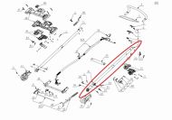 ТЕЛЕСКОПИЧНА ДРЪЖКА ЛЯВА - LM2020 (ЗА КОСАЧКА) - 2827491001