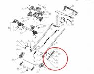 КОМПЛЕКТ ЛОСТОВЕ ЗА  ДРЪЖКА ЛЯВА - LM2130E-SP - 2827584001
