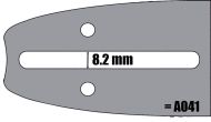 ШИНА 10``-1/4``-1.3ММ(SINGLE RIVET) - 100SDAA041