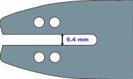 ШИНА 12``-3/8``-1.3ММ(SINGLE RIVET) - 120SDEA218
