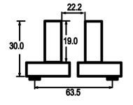АДАПТОР ЗА НОЖ MTD d22.2MM, H30MM - 17-3047