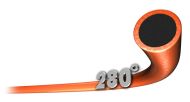 КОРДА D2.7ММ Х 280М TECHNI 280° (КРЪГЛА) - 545823