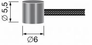 ЖИЛО УНИВЕРСАЛНО БЕЗ БРОНЯ L2.5М, d1.5MM - 6306970