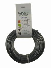 КОРДА D2.5ММ Х 15М (TITANIUM-КРЪГЛА) - CB269-T1