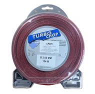 КОРДА D2.0ММ Х 126М (СПИРАЛОВИДНА, ЧЕРВЕНА) - CP079-T1
