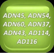 ЛАГЕР ОСНОВЕН STD. ADN45/AD116 310016 - FIN016MB STD