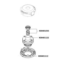 ПРУЖИНА ЗА КОРДОВА ГЛАВА EL109 - K00401035