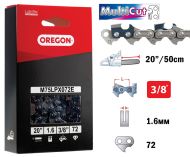 ВЕРИГА 20``-3/8``-1.6ММ MULTICUT - M75LPX072E