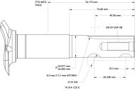 КОЛЯНОВ ВАЛ XT173, XT800 - 14 014 123-S