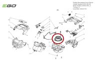ЕЛЕКТРОМОТОР DC ЗА LM2135E-SP (ЗА КОСАЧКА) - 2730252001