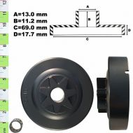 ВОДЕЩО КОЛЕЛО+ЛАГЕР 325-7 (КАСЕТА) STMS260, MS270 - 100876