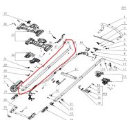 ТЕЛЕСКОПИЧНА ДРЪЖКА ДЯСНА- LM2120 (ЗА КОСАЧКА) - 2824295001