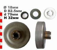 ВОДЕЩО КОЛЕЛО 3/8-7(С РИНГ) HQ61, 266,268,272ХР - 102469