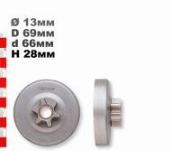 ВОДЕЩО КОЛЕЛО 325-7(КАСЕТА) ST023, 021, 025 - 106657X