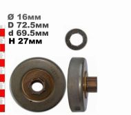 ВОДЕЩО КОЛЕЛО 325-7(С РИНГ) HQ346,351,340,345,353 - 108215X