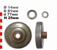 ВОДЕЩО КОЛЕЛО 325-7(С РИНГ) ECHO451,510,550 - 21358X