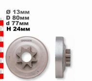 ВОДЕЩО КОЛЕЛО 3/8-7(КАСЕТА) ECH0 451, 500 - 32794X